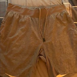 Grey 7” XL Lululemon Shorts